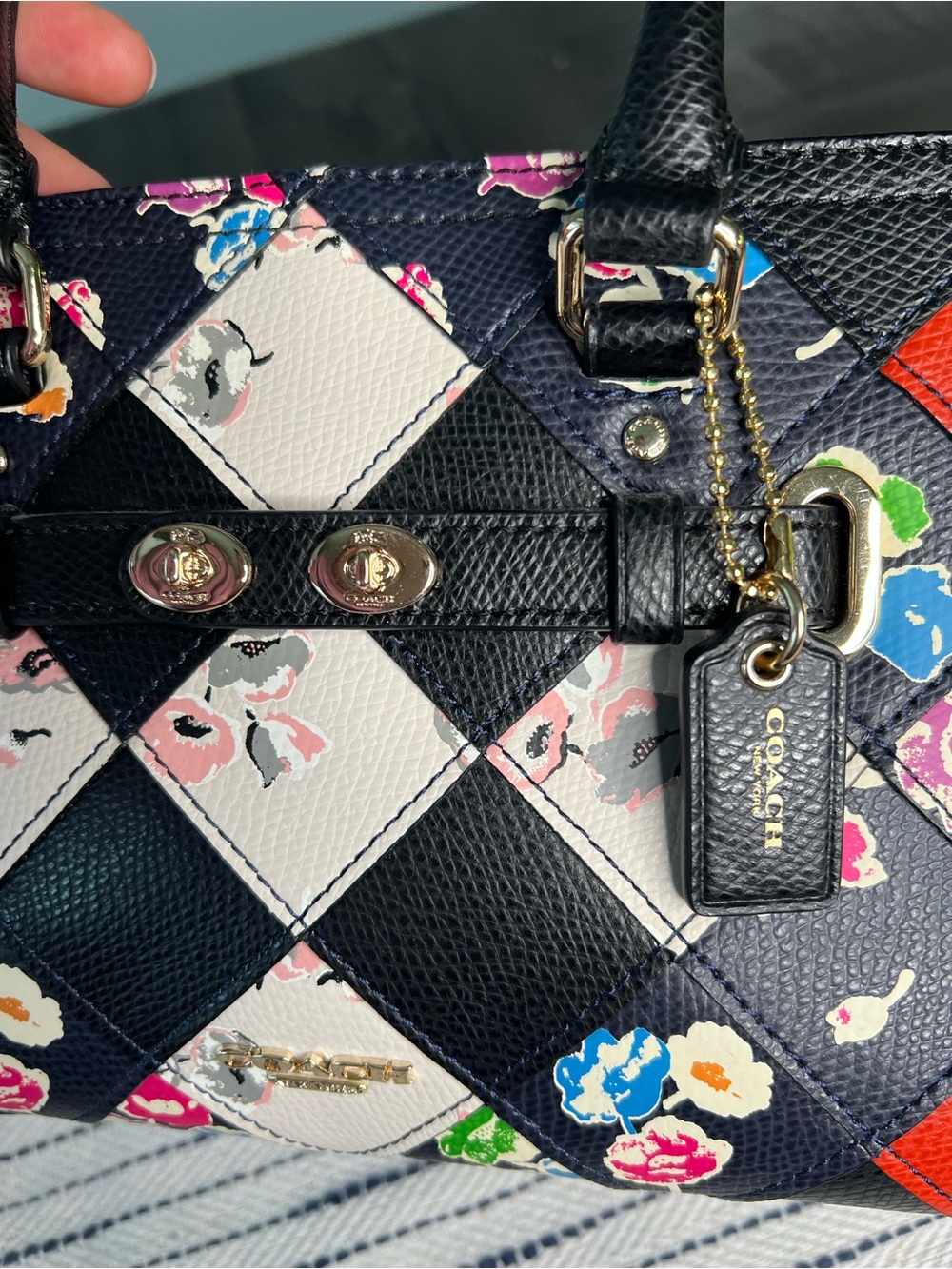 Coach Floral Patchwork Blake Caryall - Picture 10 of 10